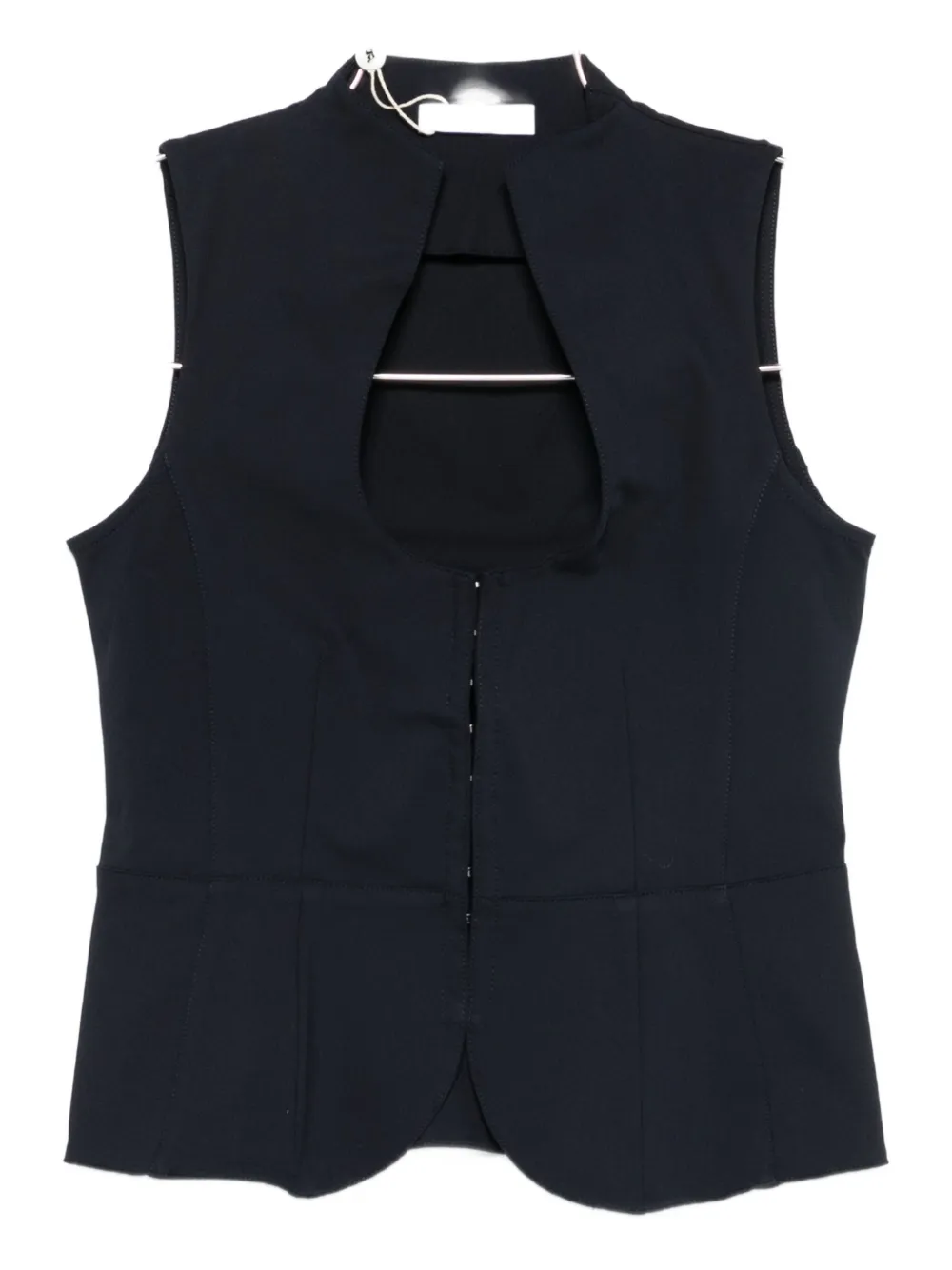 

Топ без рукавов с вырезом-замочной скважиной Gimaguas, синий