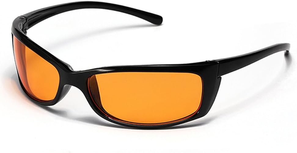 

Ретро-солнцезащитные очки в стиле панк «кошачий глаз» для женщин, защита от УФ-излучения UV400, модные сине-оранжевые, для мужчин, для занятий спортом на открытом воздухе и вождения generic, Black Orange