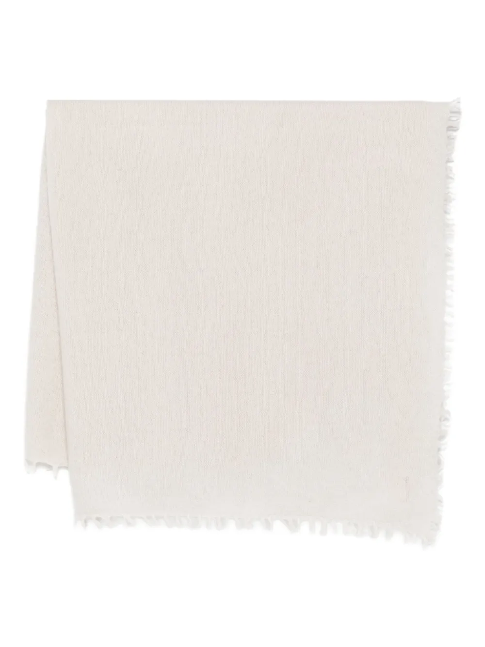 

Кашемировый шарф с бахромой Liska, белый