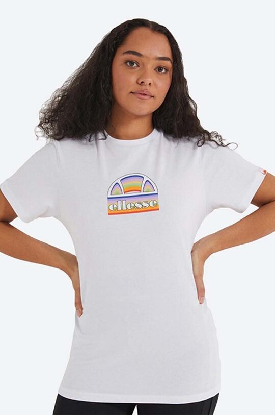 

Хлопковая футболка Ellesse, белый