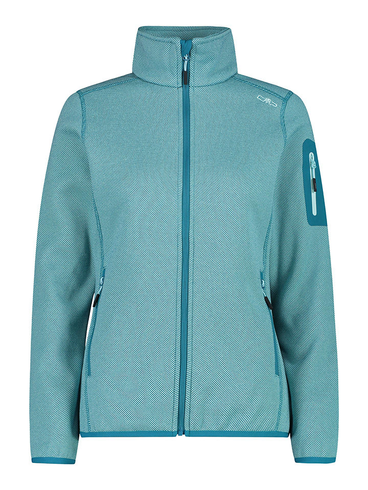 

Флисовая куртка бирюзового цвета CMP