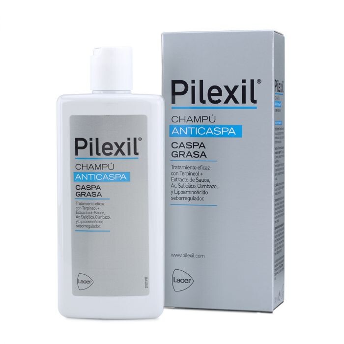 

Шампунь Champú Anticaspa Caspa Grasa Pilexil, 300 ml
