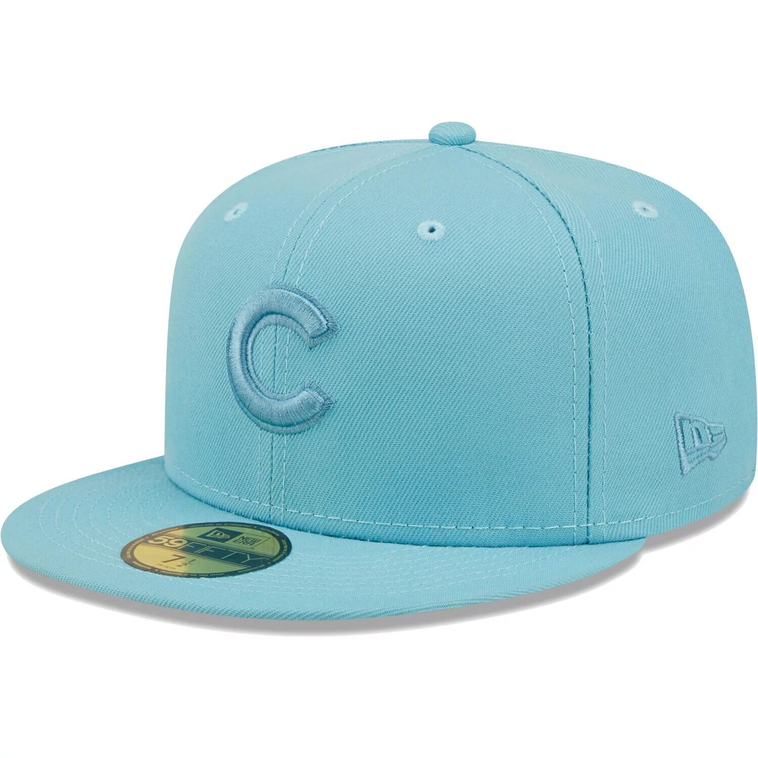 

Мужская светло-синяя мужская шляпа New Era Chicago Cubs Color Pack 59FIFTY