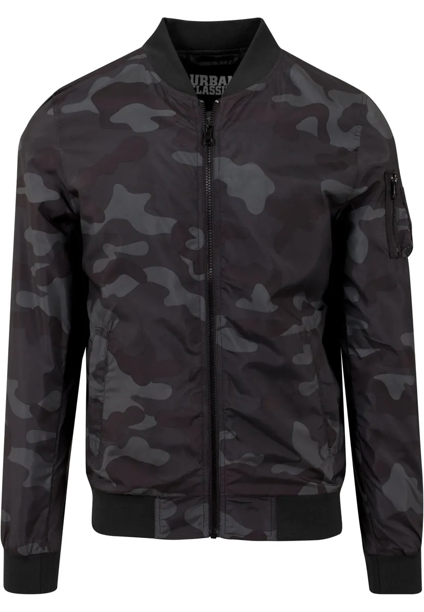 

Куртка всепогодная URBAN CLASSICS " Urban Classics Men's Light Camo Bomber Jacket" (1 шт.), без капюшона, цвет Darkcamo