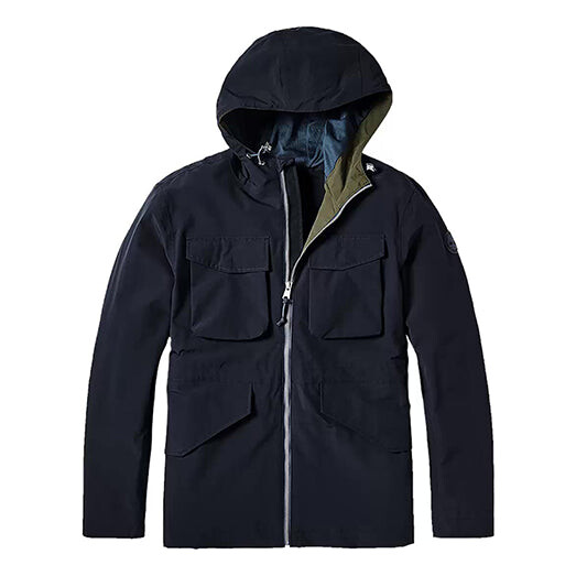 

Куртка Men's Timberland Casual hooded Jacket Blue, синий