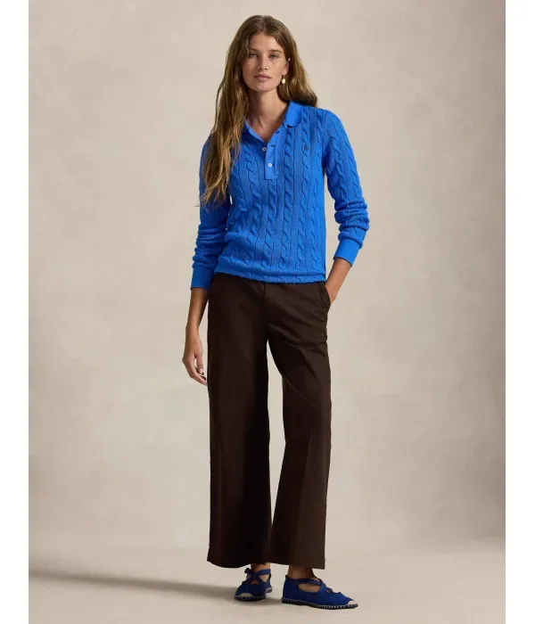 Полюс classic fit Polo Ralph Lauren, синий — фото 2