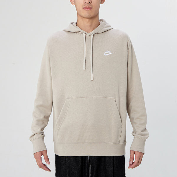 Толстовка Nike Logo Casual Sports hooded Pullover Gray, серый — фото 2