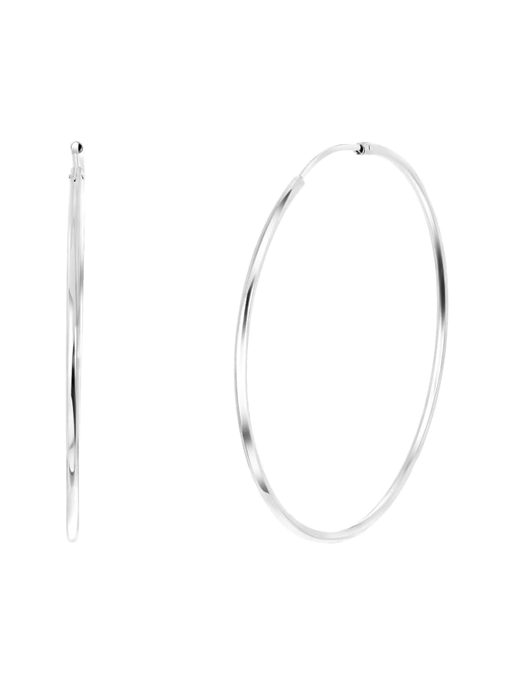 

Lucardi Круглые серьги из стерлингового серебра 925 пробы