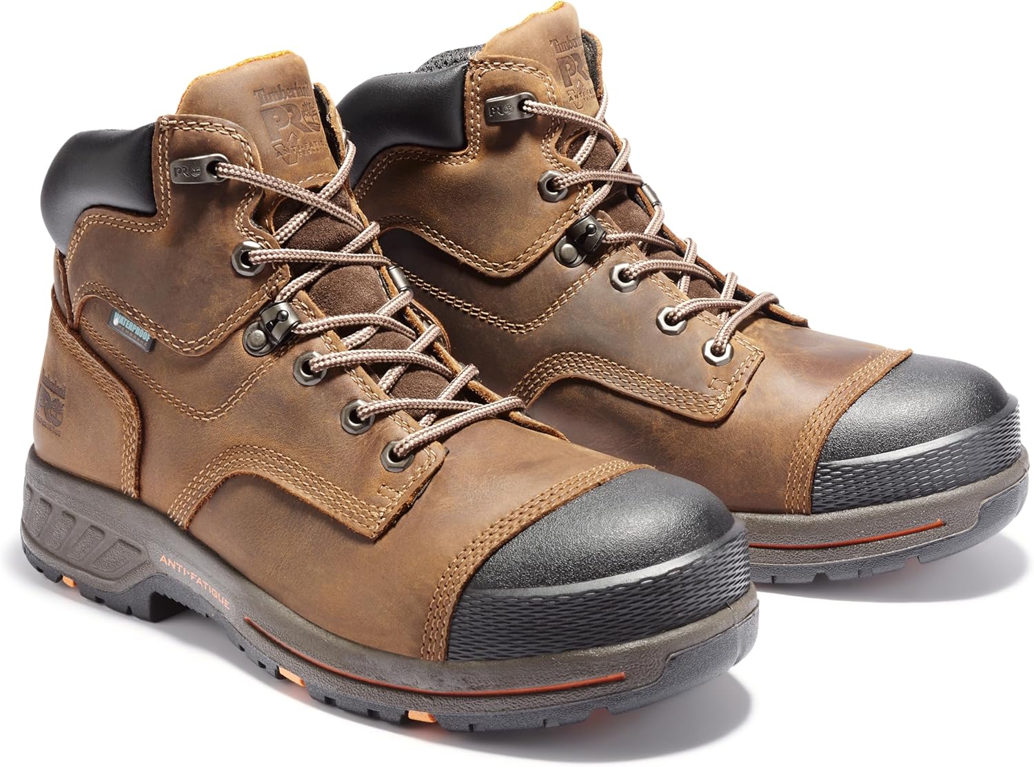 Timberland PRO мужские, Helix HD 6 дюймов рабочие ботинки, Brown-2024 New — фото 2