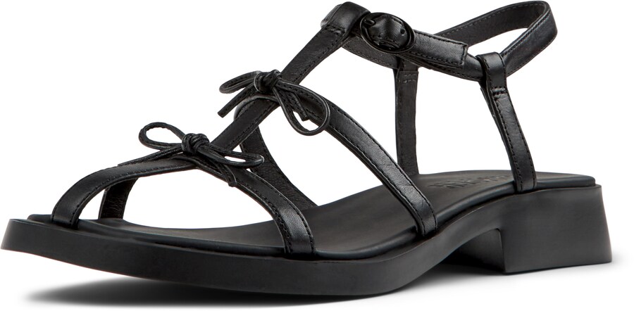 Сандалии с ремешками CAMPER Dana, Black