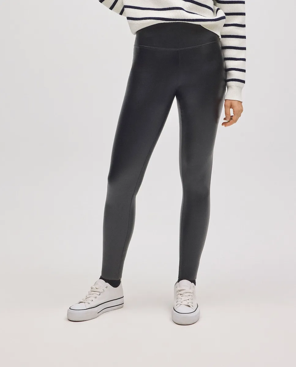 

Термолеггинсы для плоского живота с эффектом кожи YSABEL MORA Ysabel Mora, черный