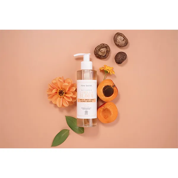 Гидрофильное масло Alma Secret — Масло для снятия макияжа Camellia Bloom Milky Cleansing Oil — фото 3