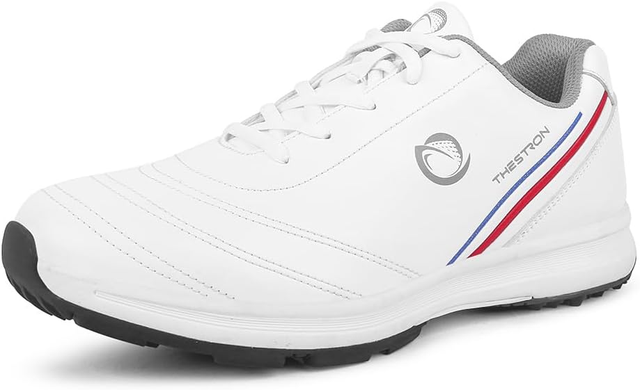 

Мужские гольф-кроссовки без шипов для гольфистов, спортивная обувь для прогулок на улице Zakey, белый