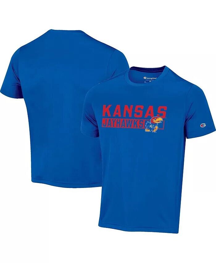 

Мужская футболка Royal Kansas Jayhawks Impact Knockout Champion
