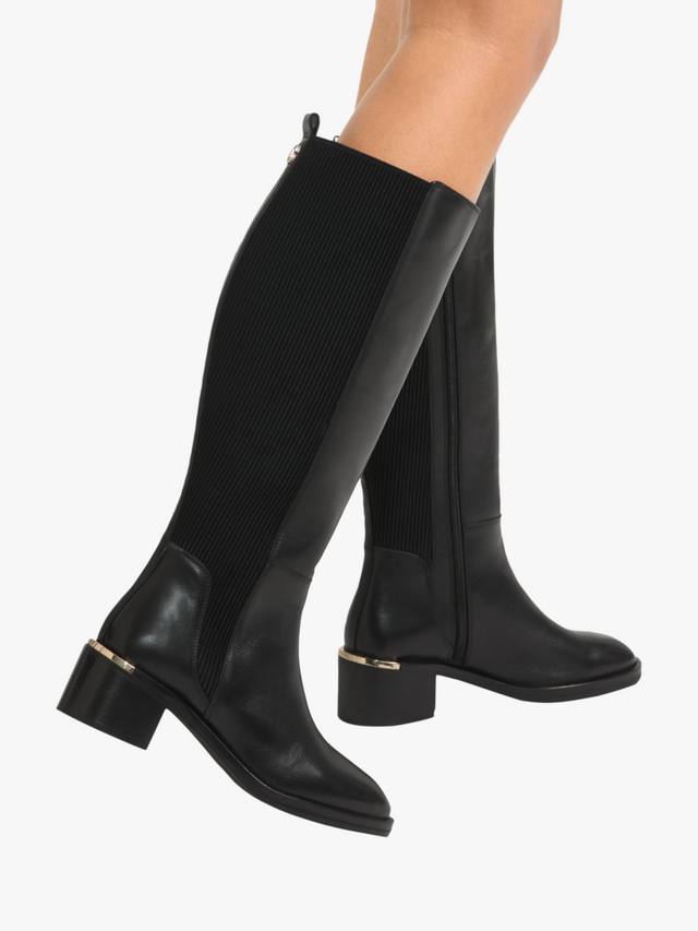 Ботинки Liberta Leather до колена Carvela, Black — фото 2