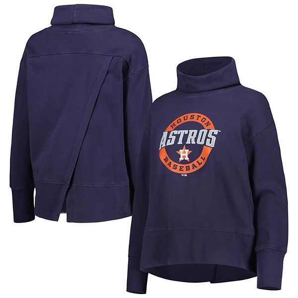 

Женский свитшот houston astros sunset farm team в темно-синем цвете Levelwear