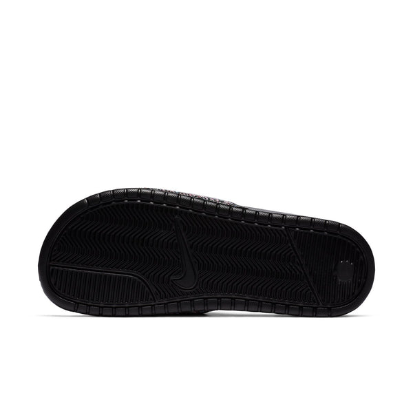 Тапочки benassi jdi sandal black Nike, черный — фото 4