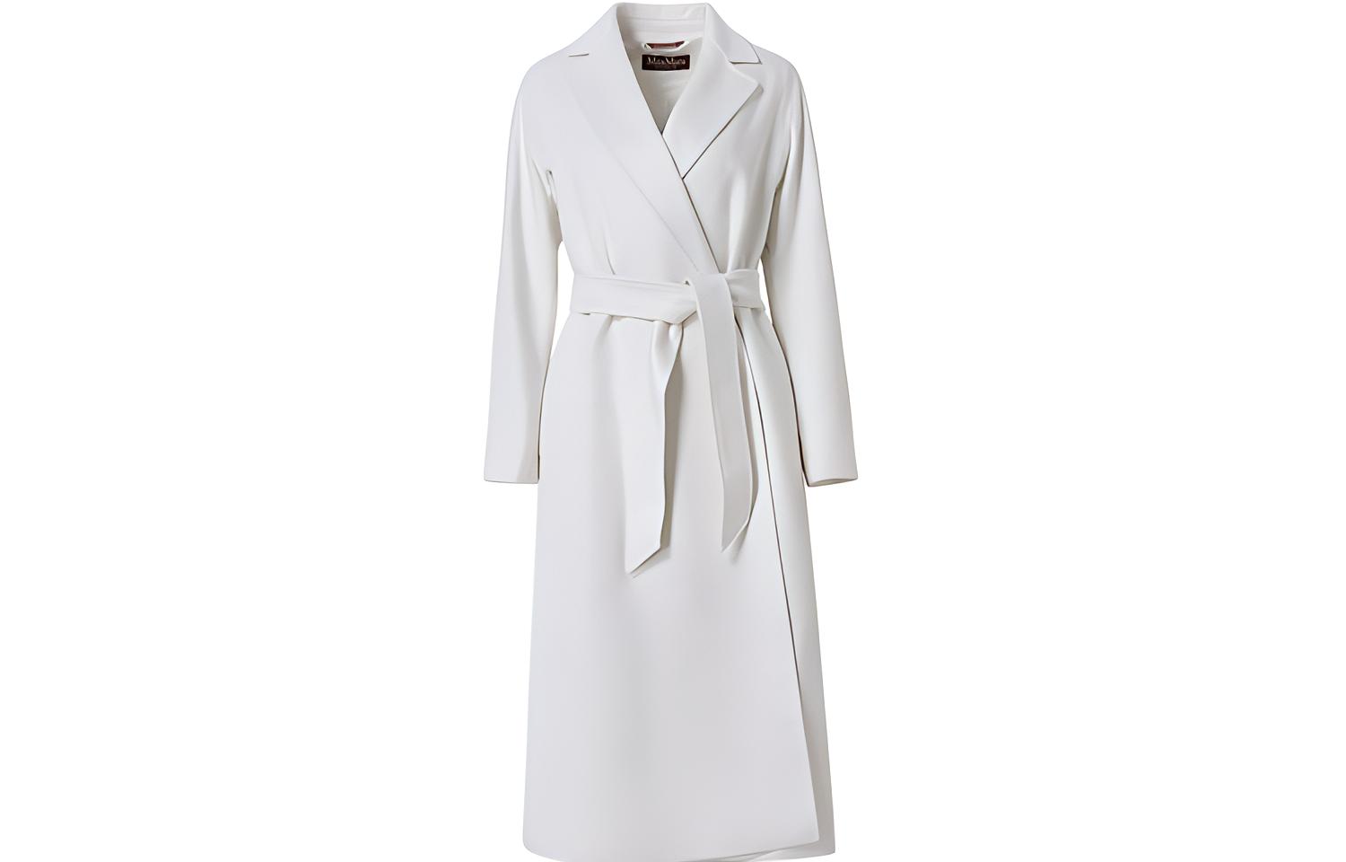 

MaxMara Studio Белое женское пальто, White
