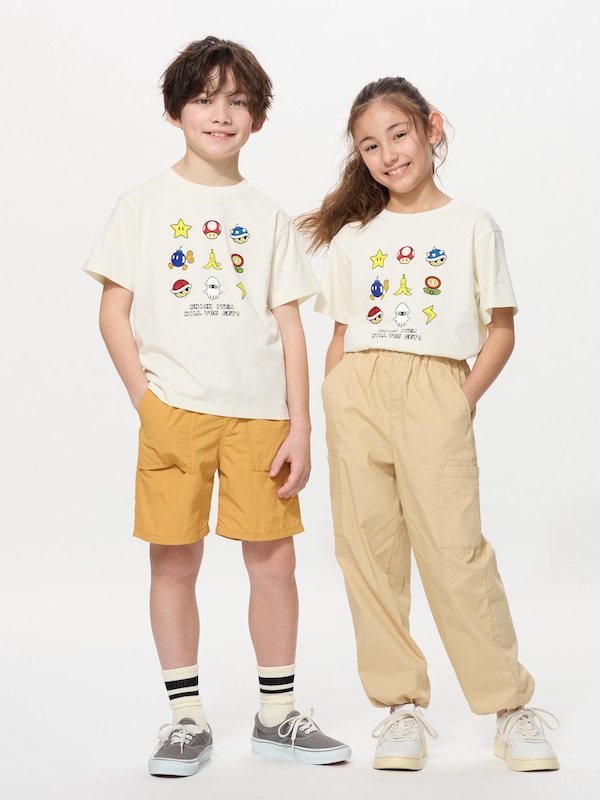 

Футболка с графическим принтом Super Mario Archive ut Uniqlo, белый