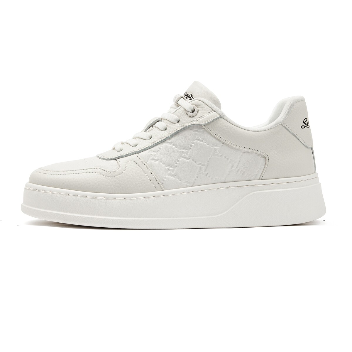Туфли мужские Men"s Casual Men Low-Top Seven, цвет All White — фото 4