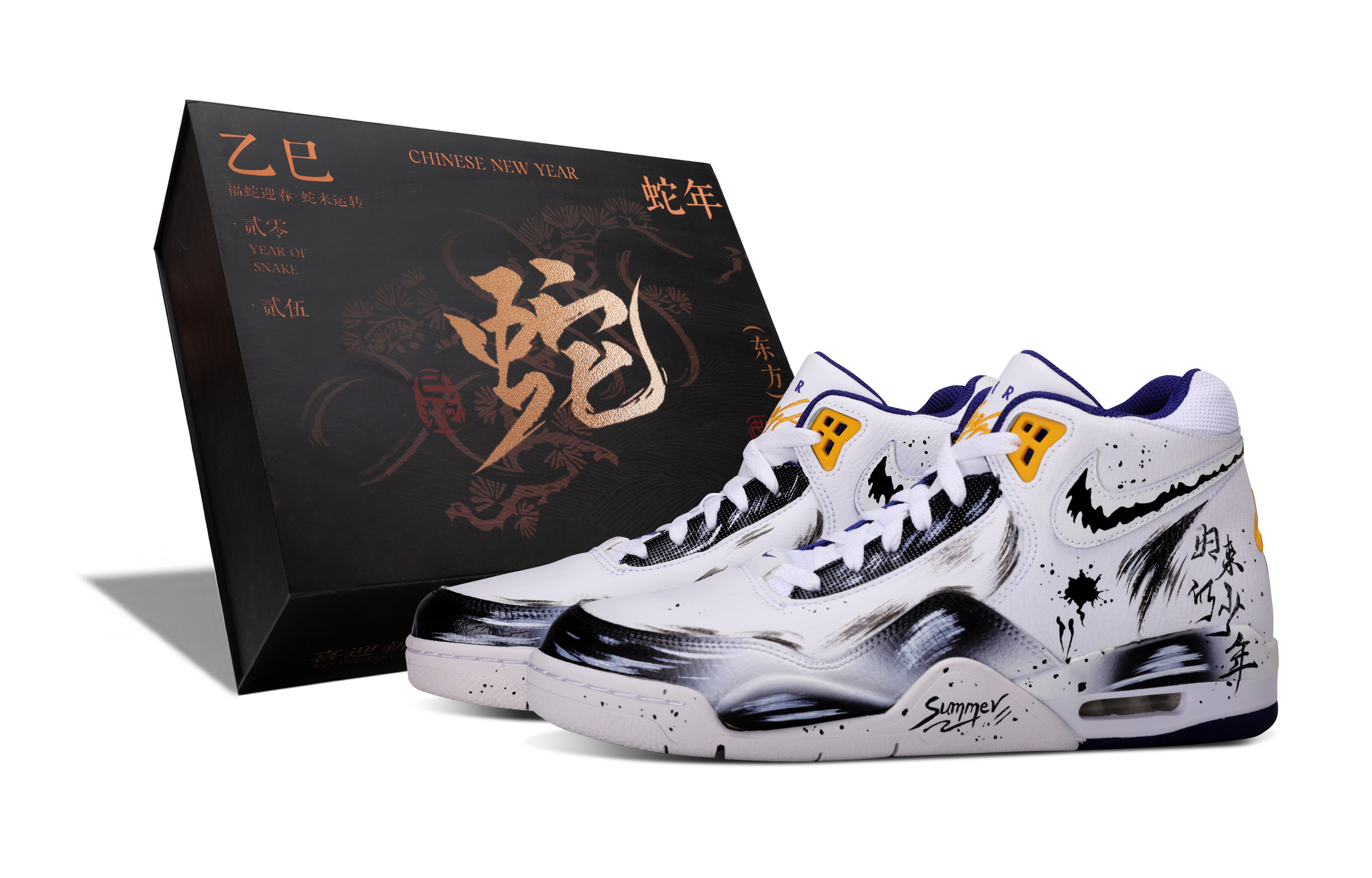 

Nike Баскетбольные кроссовки Flight Legacy, износостойкие, среднего размера, винтажные, мужские, черно-белые