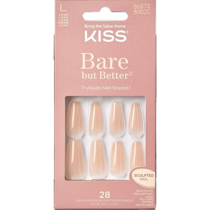 

Голые, но лучше ногти - обнаженная драма KISS, 28 шт.