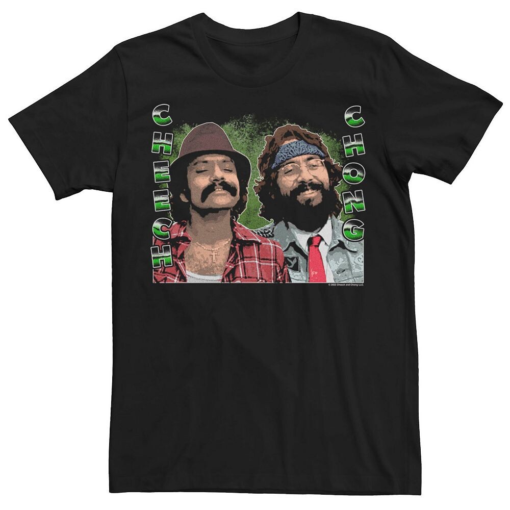 

Мужская футболка Cheech And Chong Poster Shot Licensed Character, черный