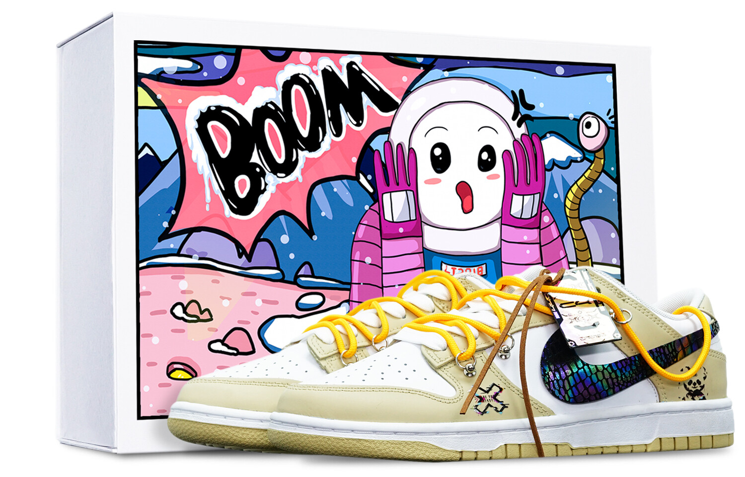 

Кроссовки для скейтбординга Dunk мужские низкие бежевые Nike, Бежевый, Кроссовки для скейтбординга Dunk мужские низкие бежевые Nike