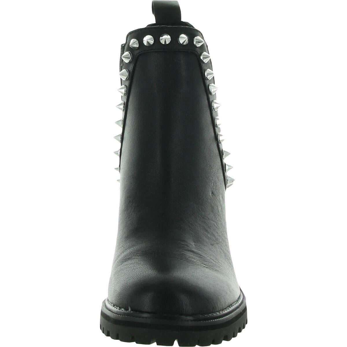 

Женские кожаные ботинки челси Genoa с шипами Steve Madden, цвет Black Leather