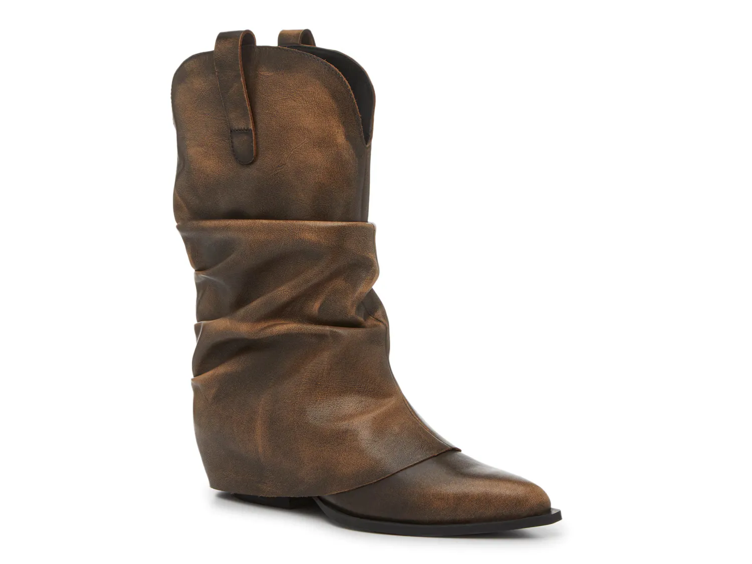 

Ботильоны Zorra Foldover Bootie Crown Vintage, коричневый