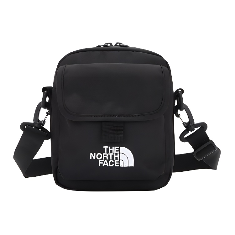 

THE NORTH FACE Плечевая сумка через плечо поясная сумка уличная сумка из полиэстера черная унисекс, Black