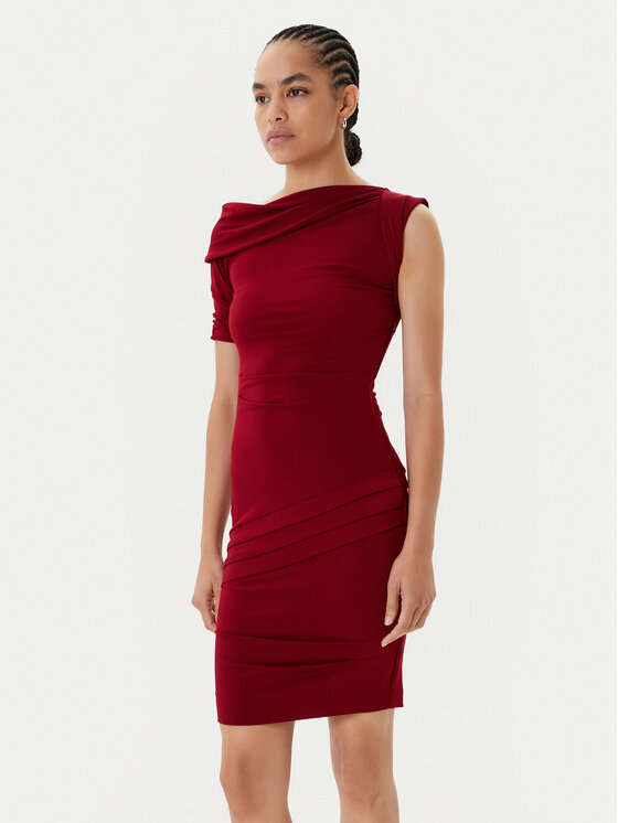 

Коктейльное платье slim fit W5BK71 KCVG2 Guess, красный