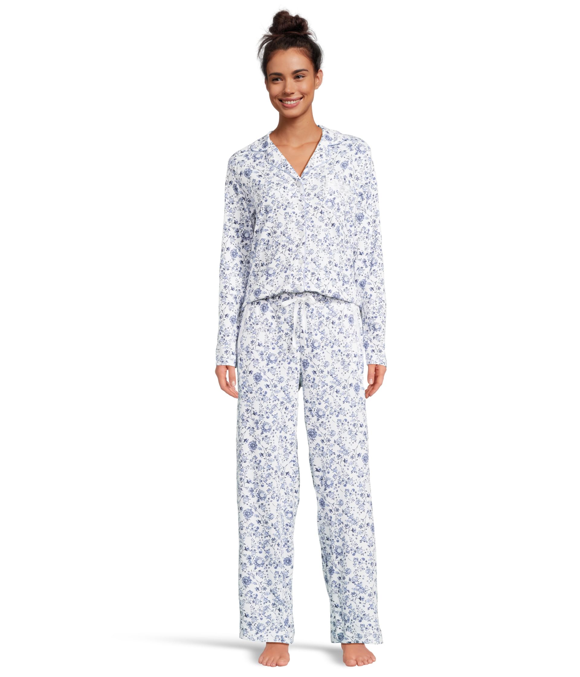 

Пижама Karen Neuburger Riviera Getaway Girlfriend PJ Set, цвет Cluster Vines