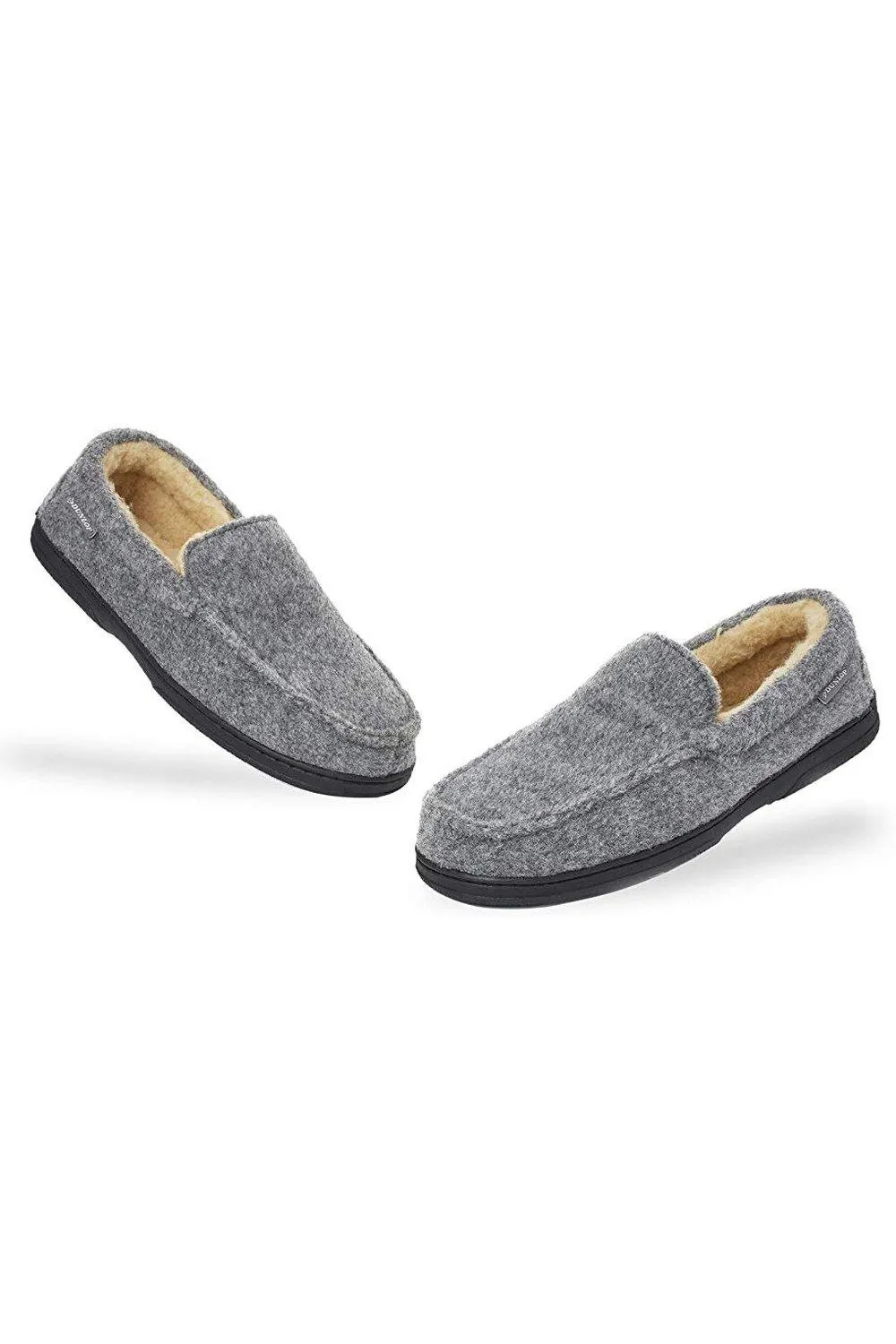 

Мокасины-тапочки Dunlop, серый