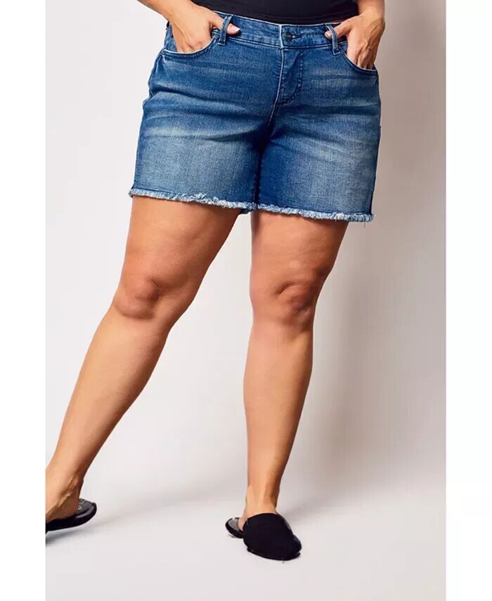 

Джинсовые шорты больших размеров SLINK Jeans, синий