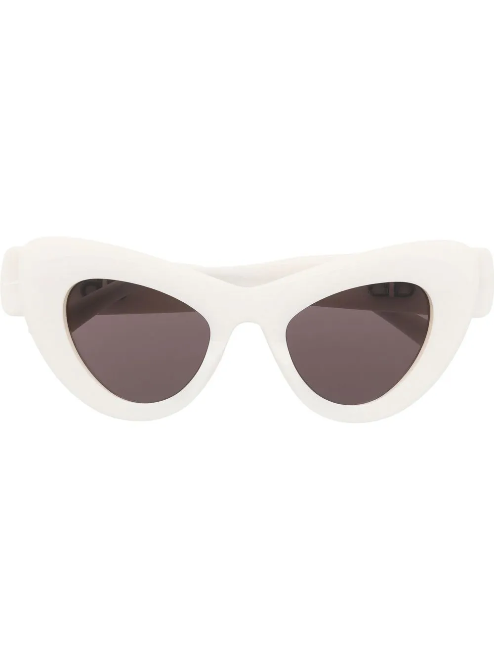

Солнцезащитные очки в оправе 'кошачий глаз' с логотипом Balenciaga Eyewear, белый