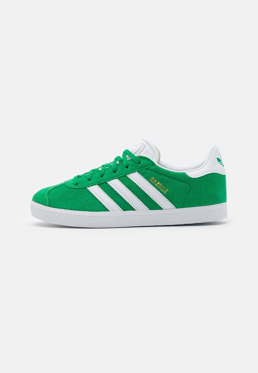 

Полукеды Gazelle Unisex adidas Originals, цвет green/cloud white/gold metallic