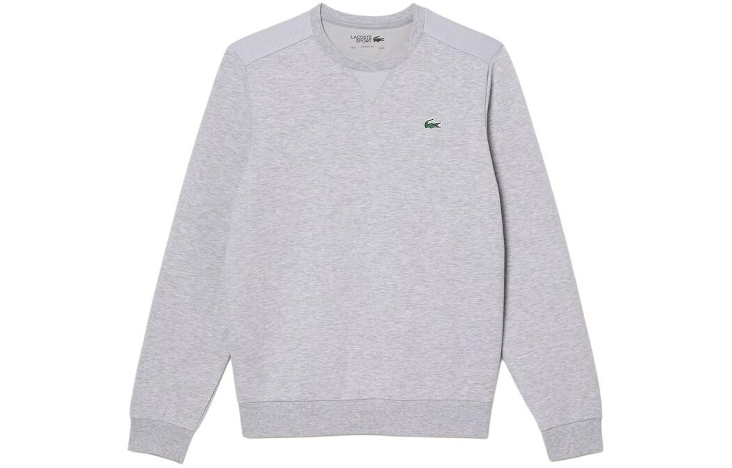

Толстовка мужская серая средне-светло-серая Lacoste, серый