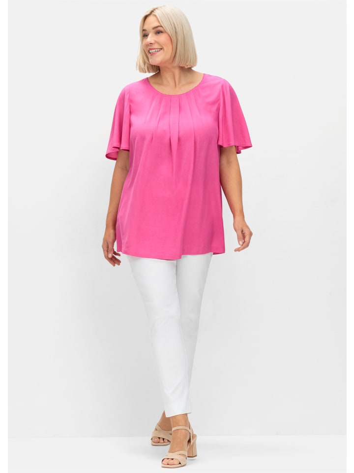 

Блузка sheego, фуксия