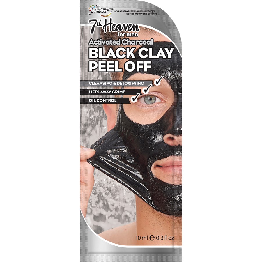 

Маска для лица black clay peel off mask 7Th Heaven, объем 10 мл