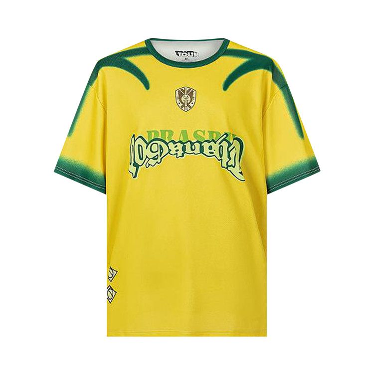 

Джерси Cactus Jack by Travis Scott Brazil Soccer Jersey, Yellow