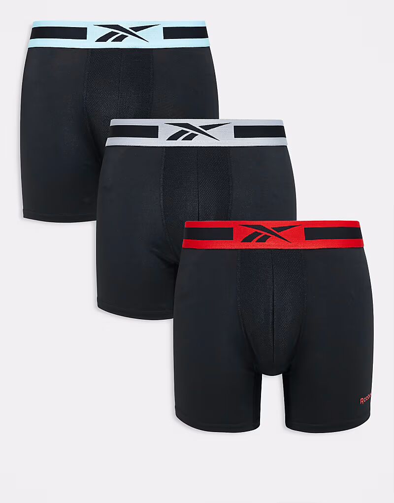 

Плавки средней длины Reebok Dane черного цвета