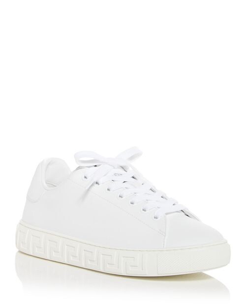 Женские ответственные низкие кроссовки Versace, цвет White