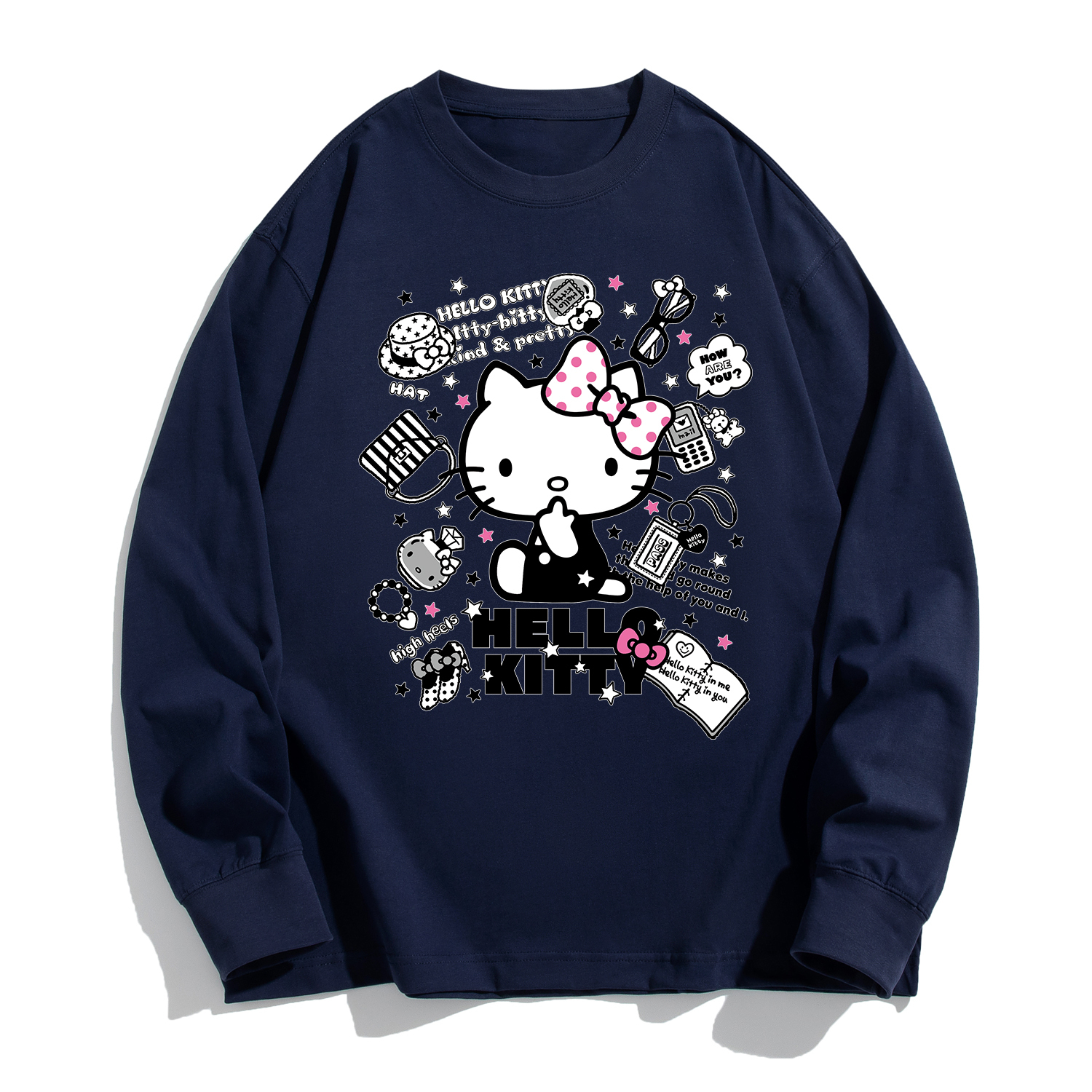 

Футболка Hello Kitty Unisex Sanrio, синий