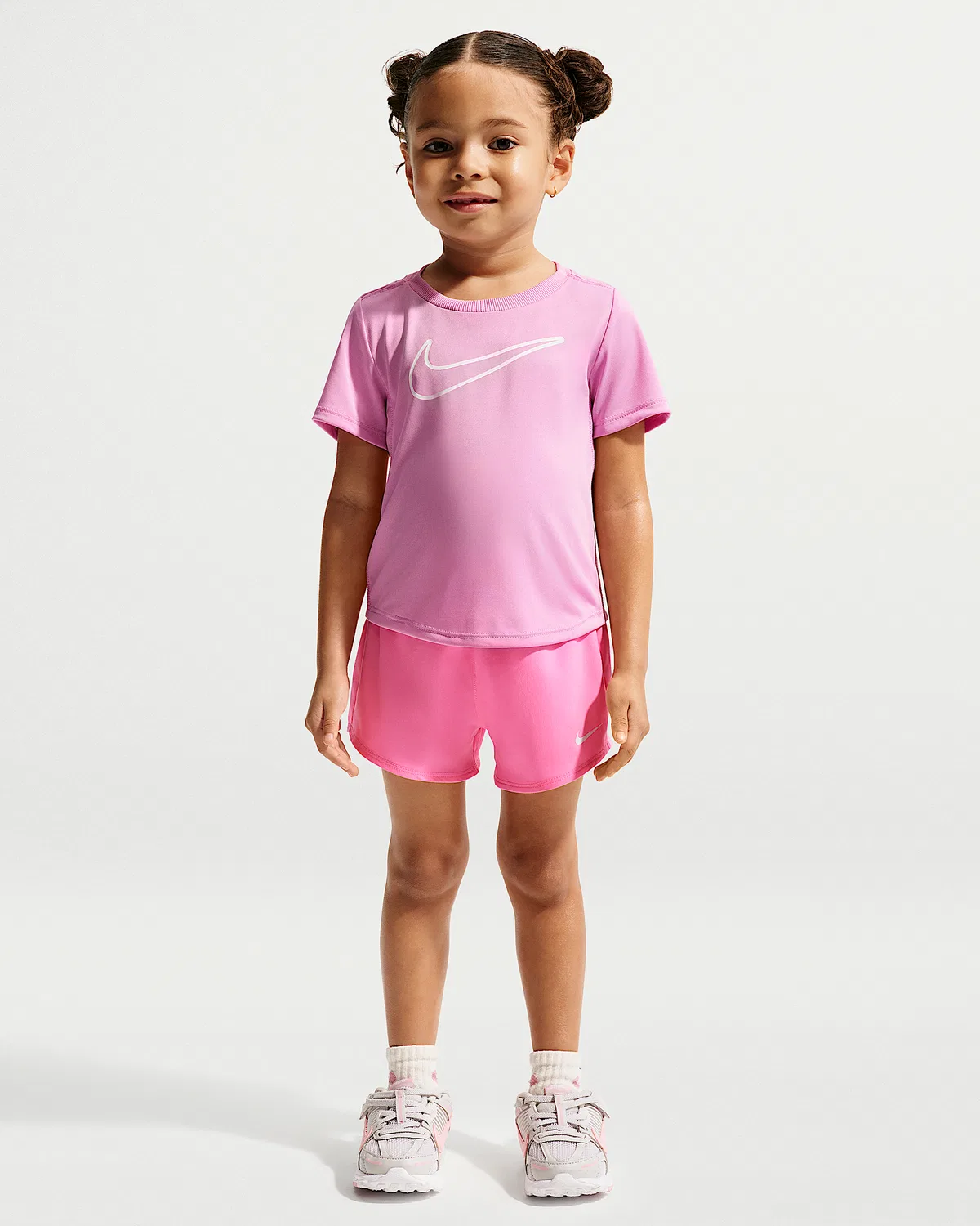 Детские шорты Nike Toddler Dri-FIT One Woven, Pink Glow