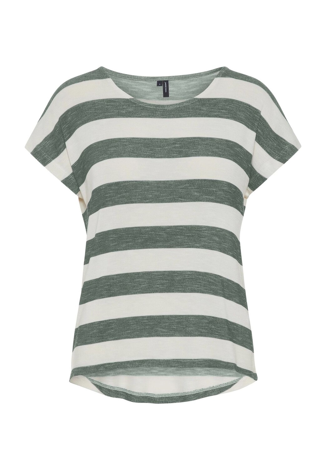 

Футболка, круглый вырез, в полоску, женская VERO MODA, цвет Laurel