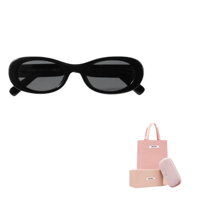 

Солнцезащитные очки Miu Glimpse с овальной оправой MIU MIU