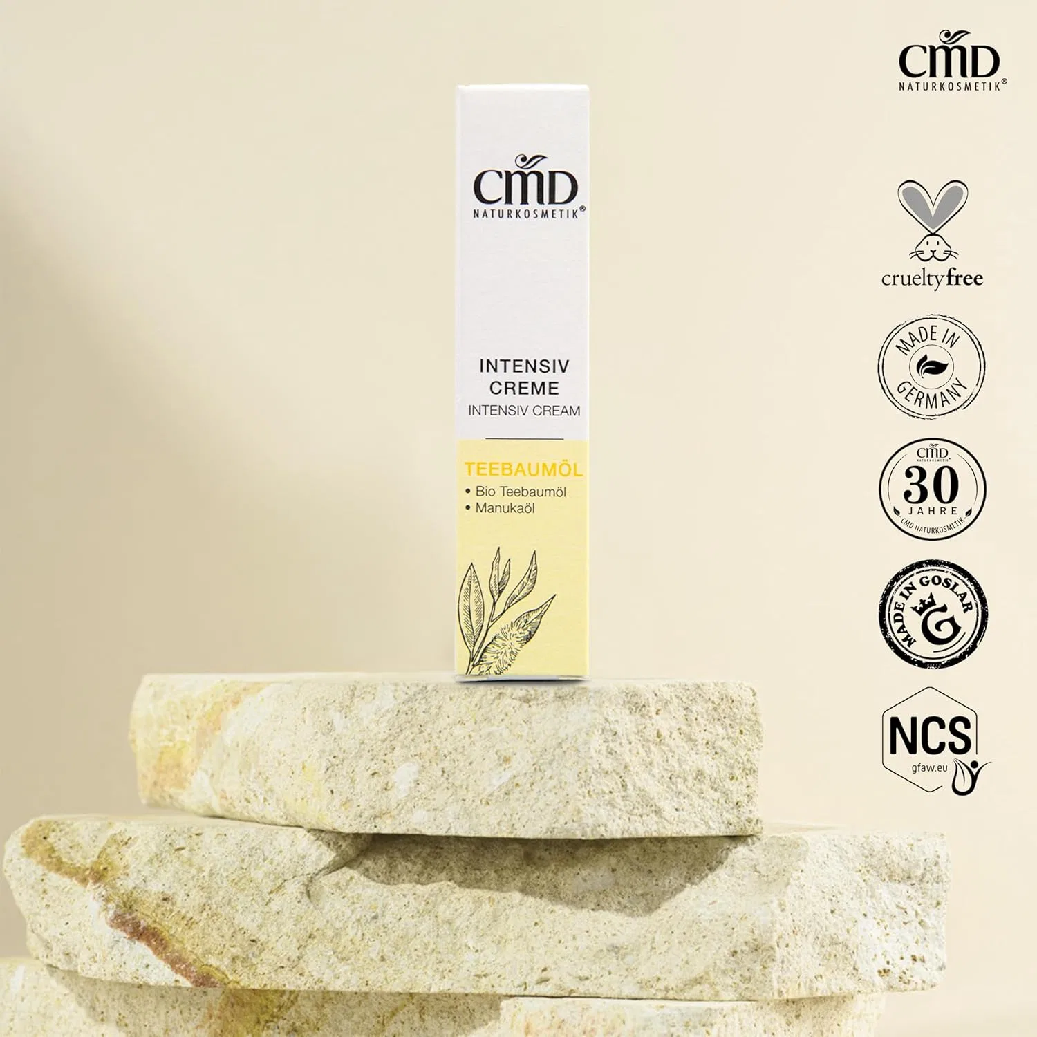 Интенсивный крем с маслом чайного дерева, 10 мл Cmd Naturkosmetik — фото 2