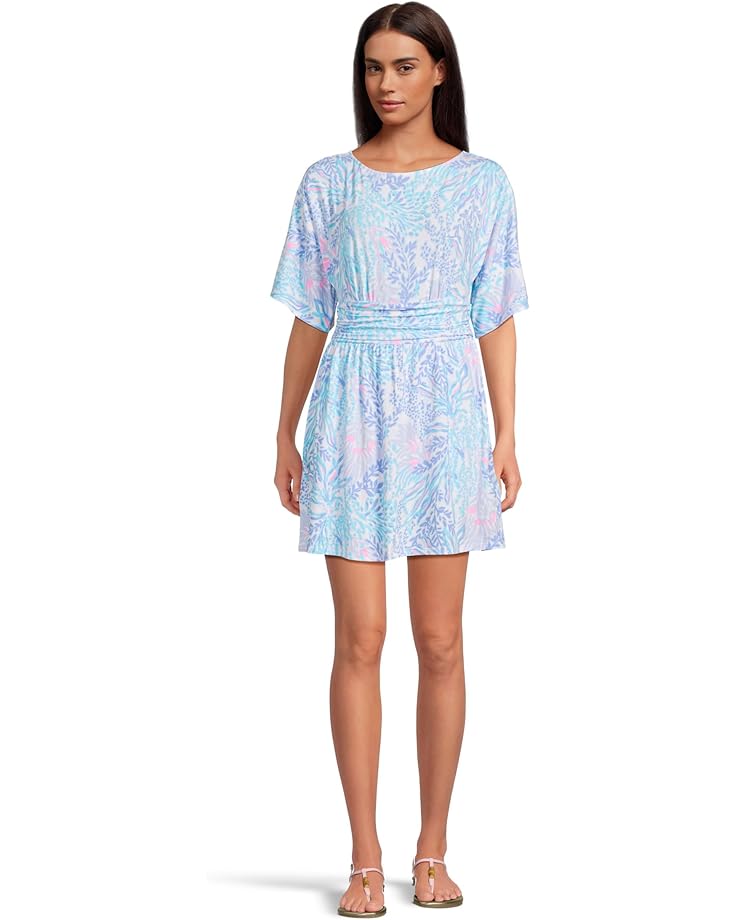 

Комбинезон Lilly Pulitzer Parigi Boat Neck Romper, цвет Multi Via Del Mar