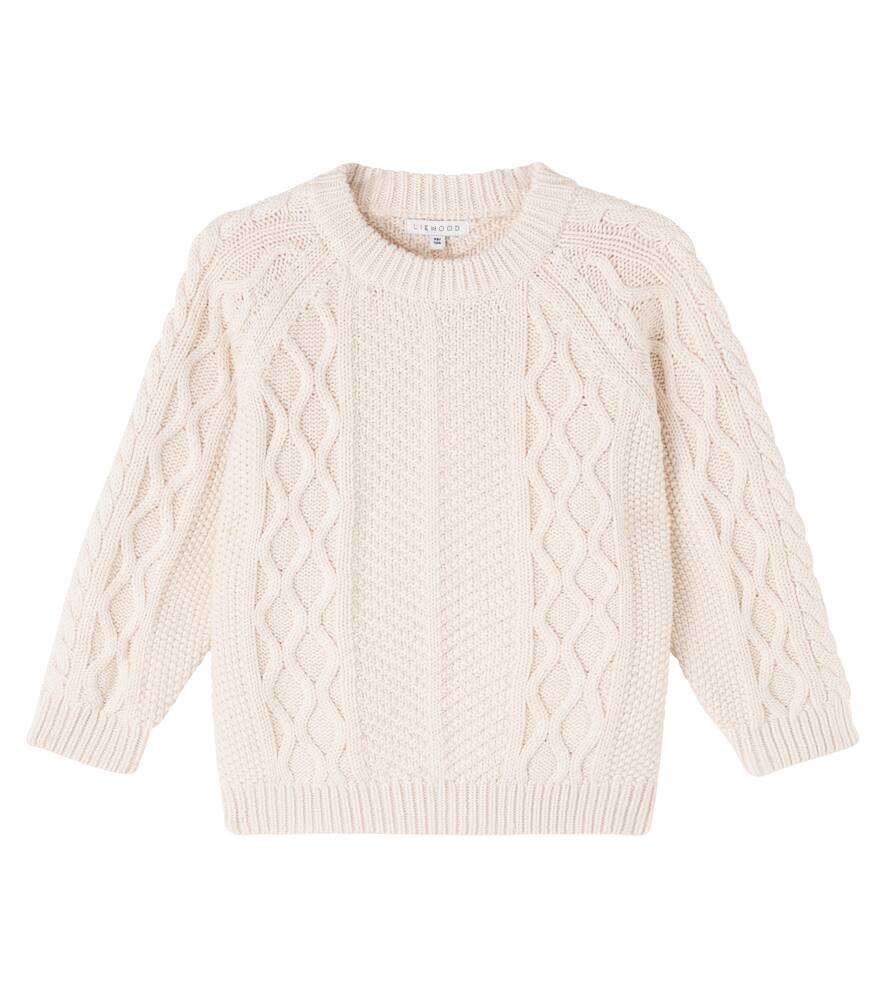 

Вязаный свитер из шерсти и хлопка Liewood, Sandy